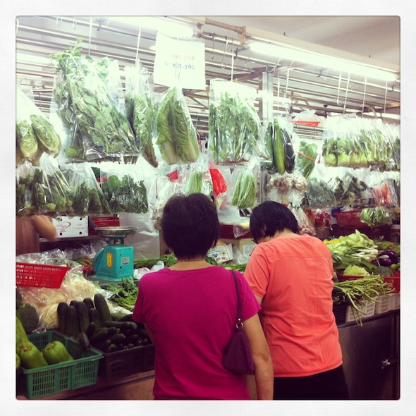 Excursion en famille Sassy Mama : marché de Tiong Bahru