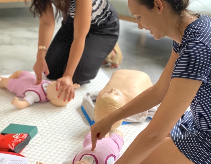 Cours de premiers secours à Singapour