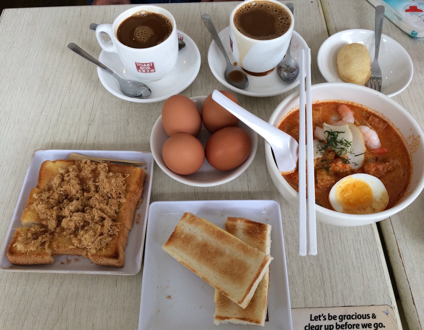 Le guide ultime du petit-déjeuner local à Singapour