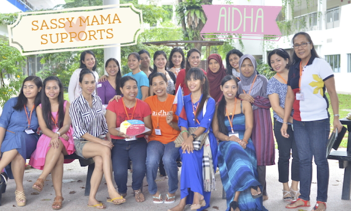 Sassy Mama soutient : AIDHA Singapore Helper Education