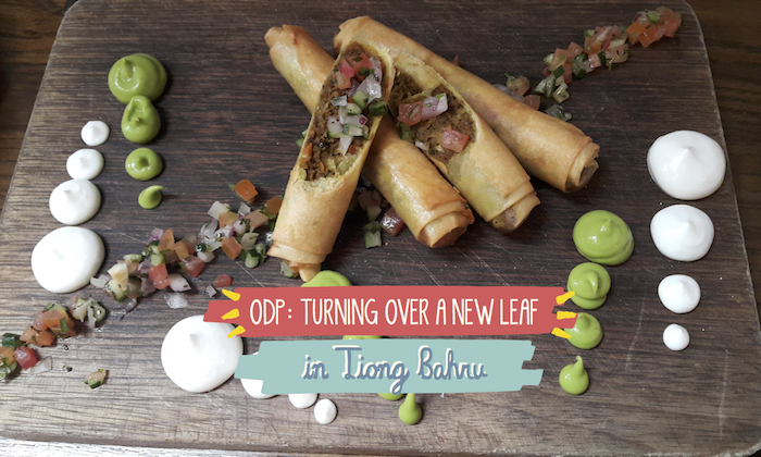 Tiong Bahru Taste Test : Le nouveau menu chez Open Door Policy