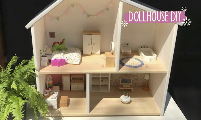 Mama DIY : Habiller une maison de poupée