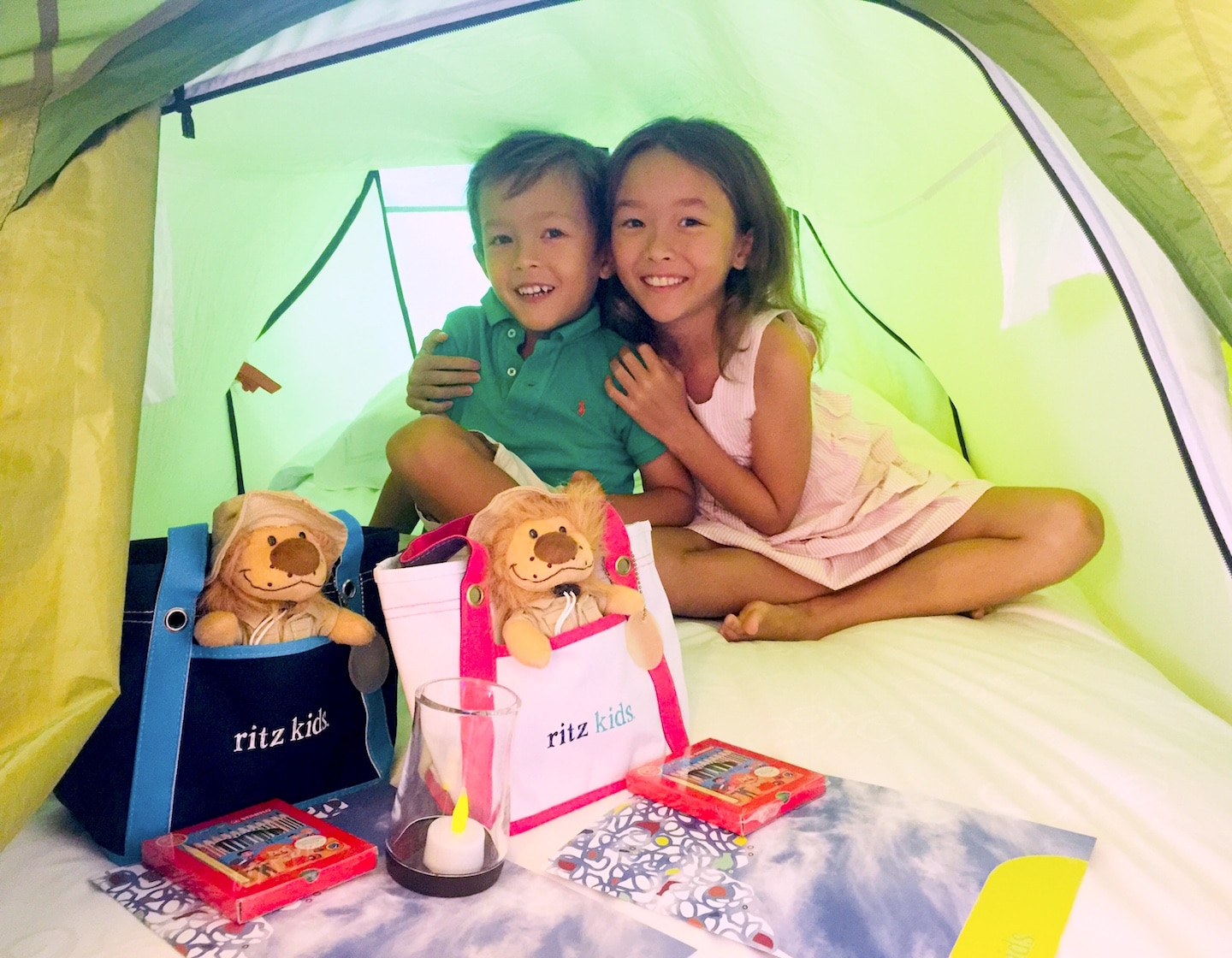 Sassy Mama Staycation : Glamping pour enfants au Ritz-Carlton Millenia Singapore