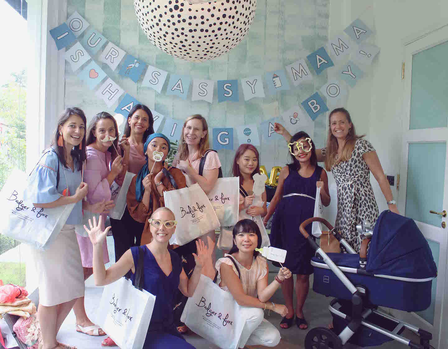 Comment Sassy Mama a organisé une baby shower pour l'un des siens