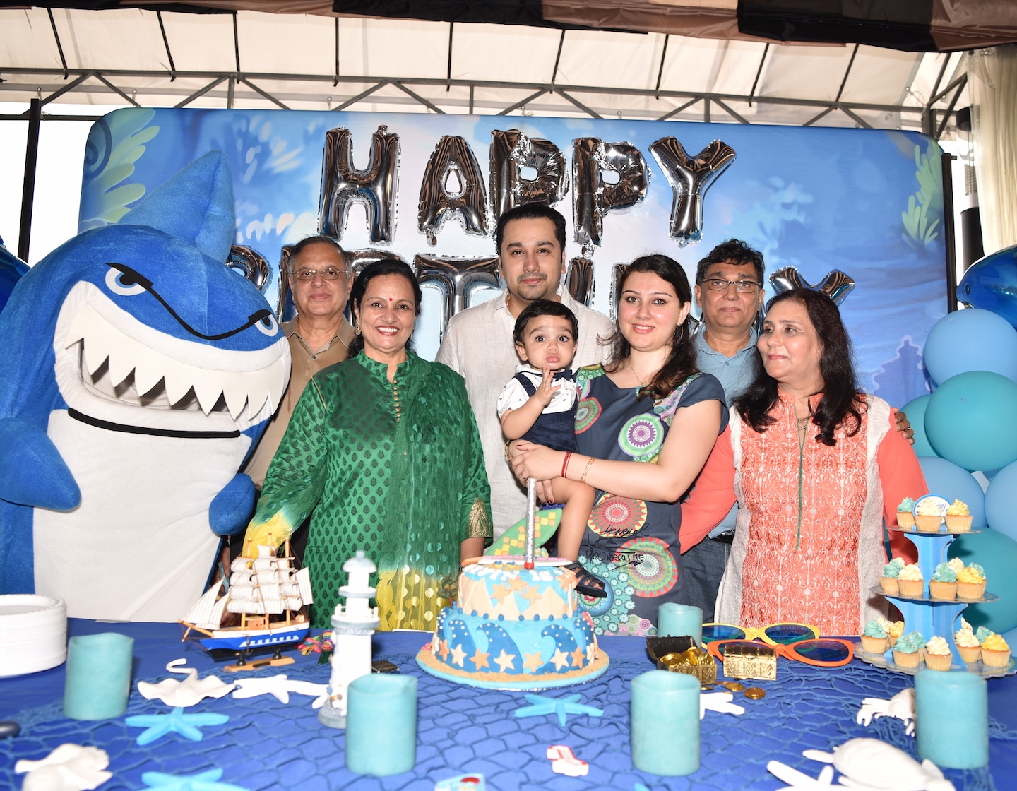 Découvrez cette incroyable fête de 1er anniversaire sur le thème « Sous la mer »