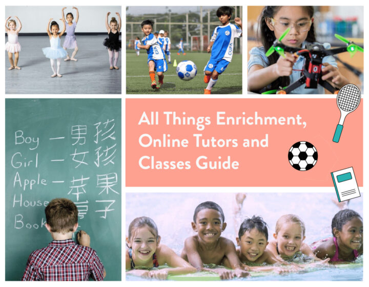 Tout sur l'enrichissement, les tuteurs en ligne et les cours pour les enfants