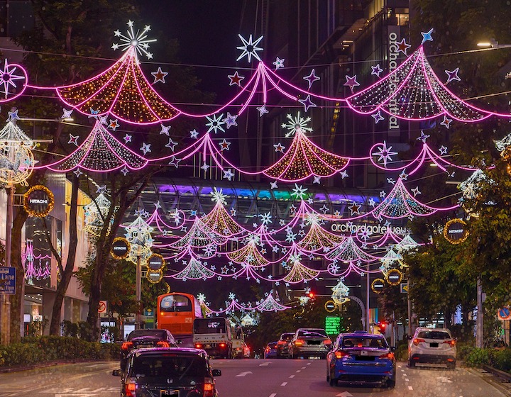 Illuminations de Noël d'Orchard Road 2023 : trois villages de Noël et fête de rue