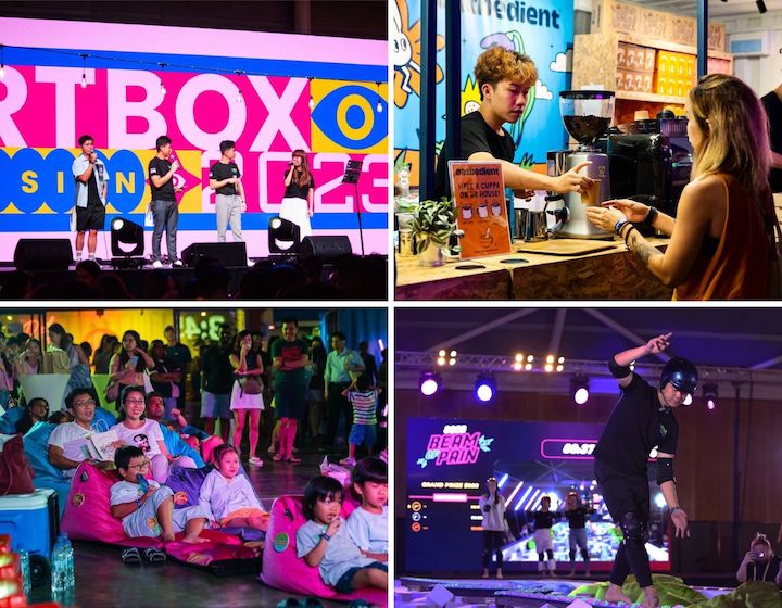 ARTBOX Singapour 2025 : shopping, restauration et spectacles en direct