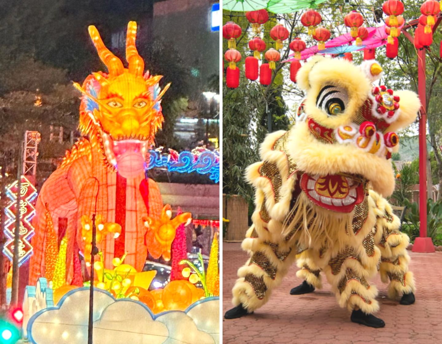 Activités du Nouvel An chinois 2024 à Singapour : spectacles de lumière, danses du lion et défilé de Chingay