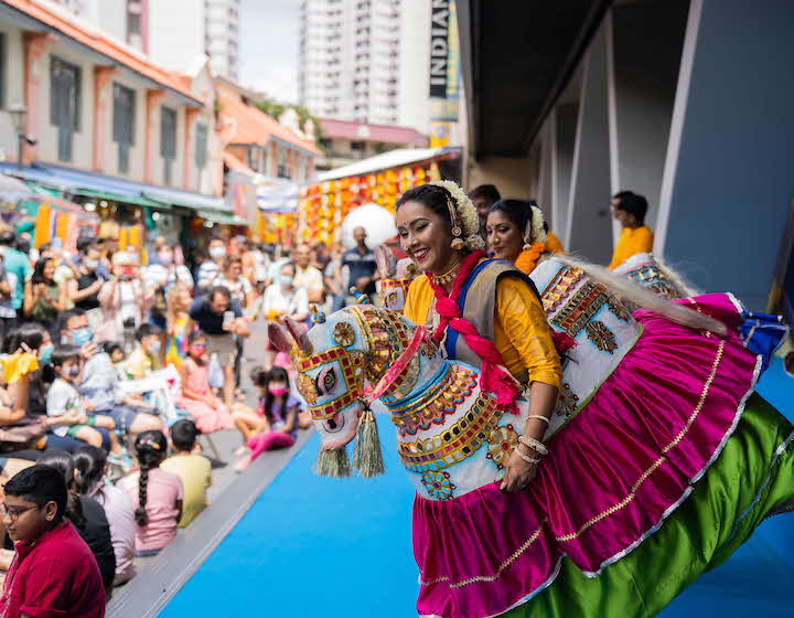 Guide adapté aux enfants du festival Pongal 2024 à Singapour (15 