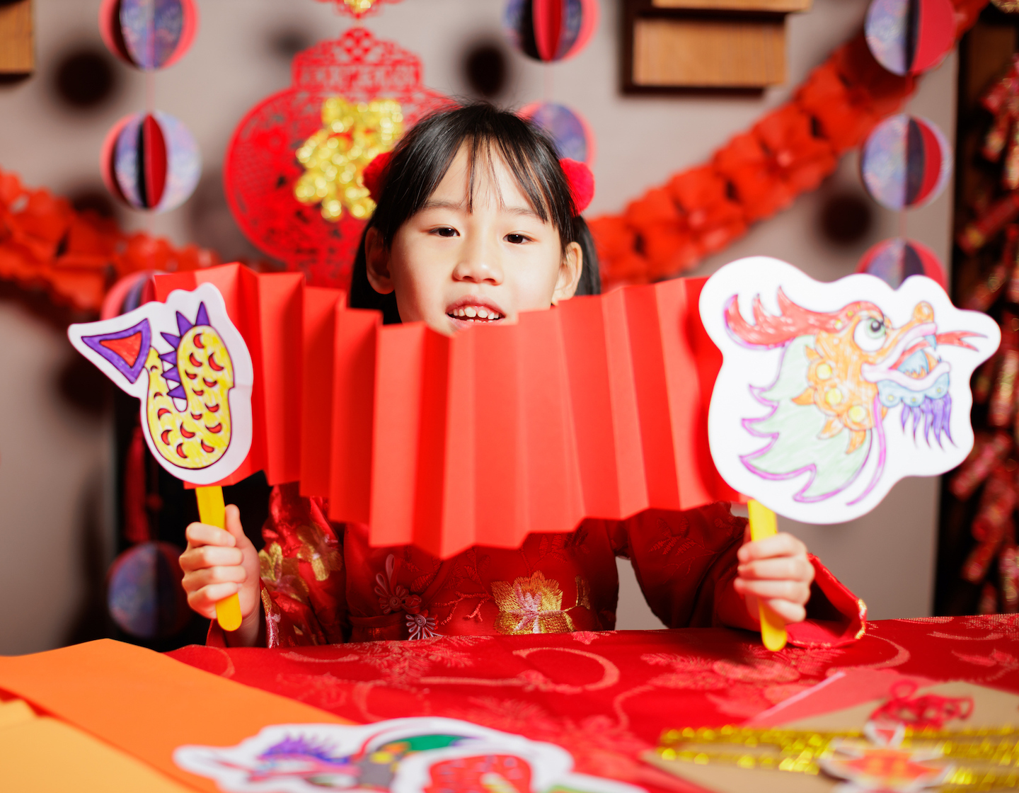 Artisanat du Nouvel An chinois à essayer avec les enfants