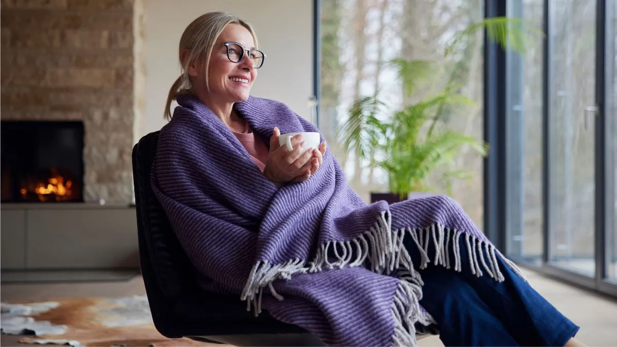 Clés confortables à une bonne santé: comment rester au chaud soutient la douleur, combat le rhume et plus