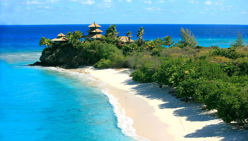 Île Necker, Îles Vierges britanniques