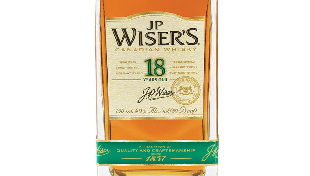 Whisky JP Wiser's 18 ans d'âge