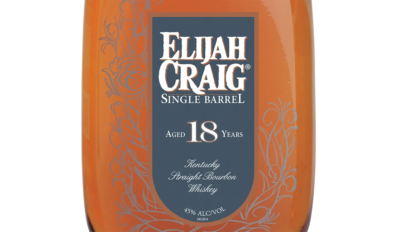 Elijah Craig Single Barrel âgé de 18 ans