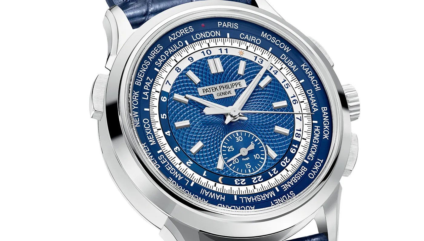 Patek Philippe Chronographe Heure Mondiale Réf. 5930