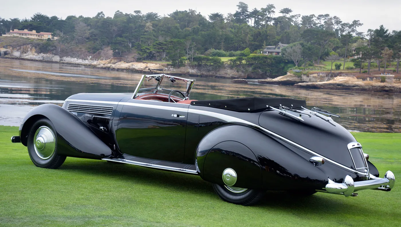 Meilleur du spectacle : Lancia Astura Pininfarina Cabriolet de 1936