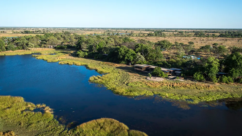 Camp de Qorokwe de Wilderness Safaris