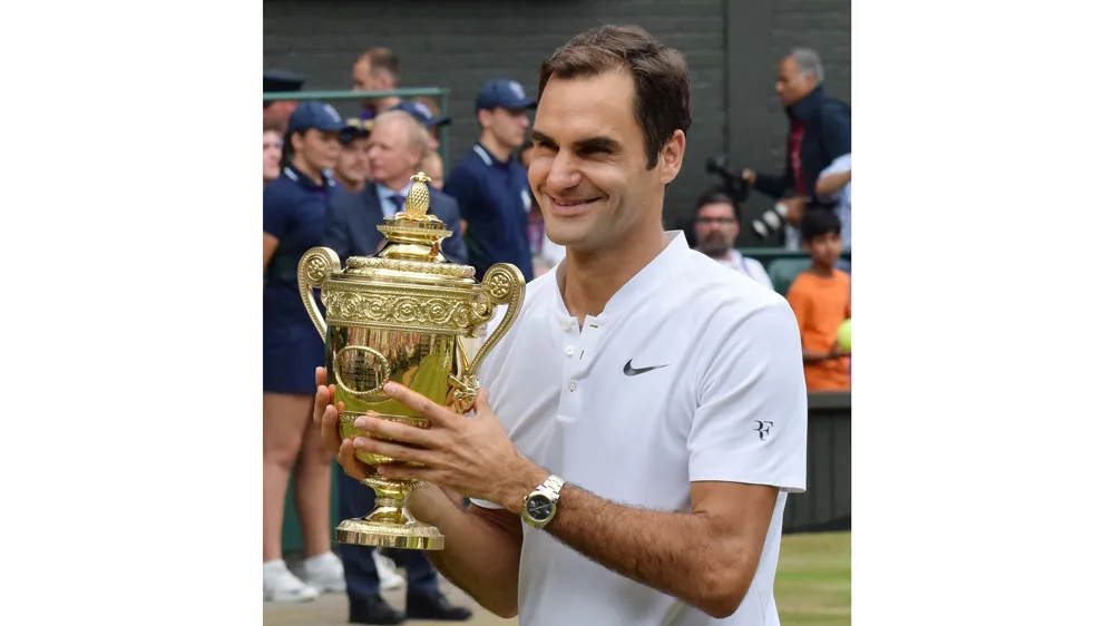 Rolex sur Roger Federer