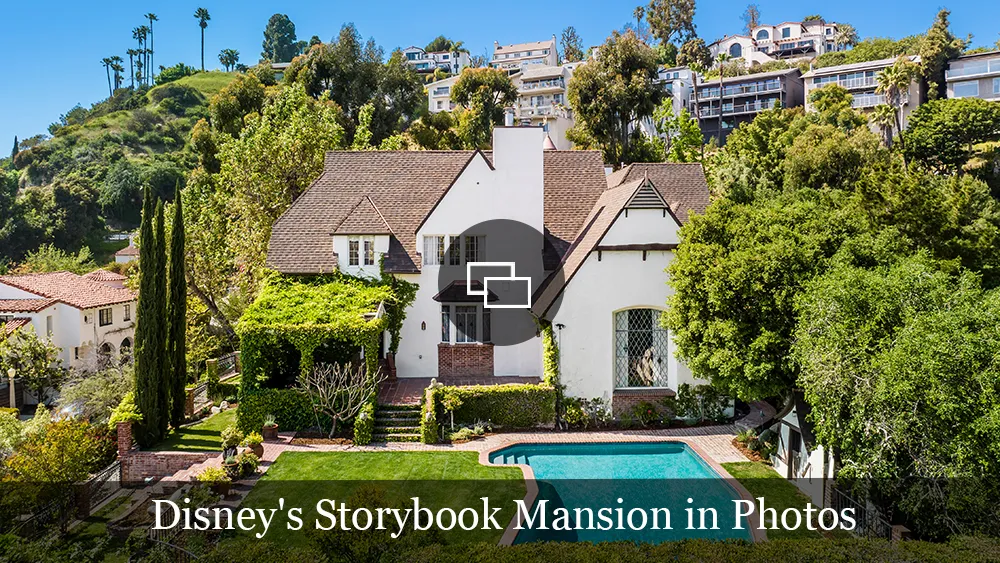 Le Storybook LA Mansion de Walt Disney peut être le vôtre pour 40 000 $ par mois