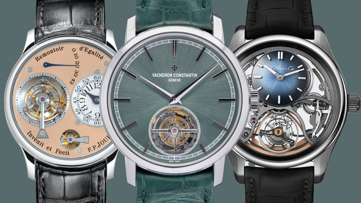 Collectionner le temps : les 5 meilleures montres Tourbillon sur le marché de l'occasion maintenant