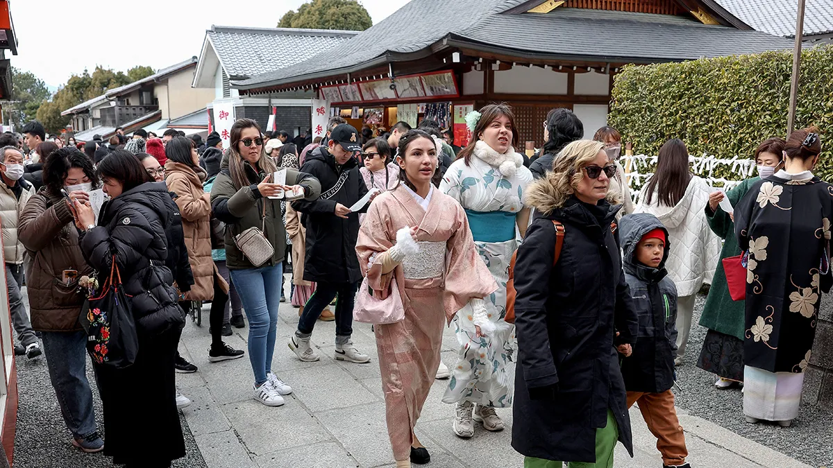 Le Japon a atteint un record de 37 millions de touristes l'année dernière