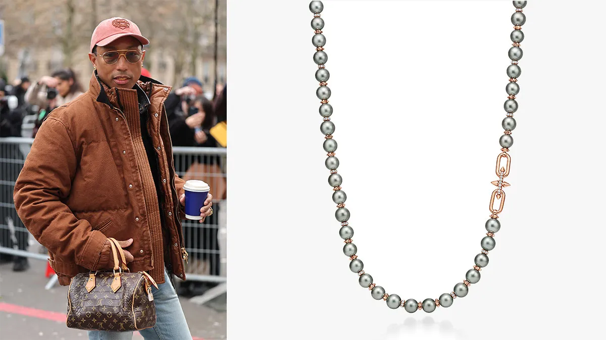 Pharrell Williams vient de laisser plus de bijoux pour Tiffany &amp; Co.