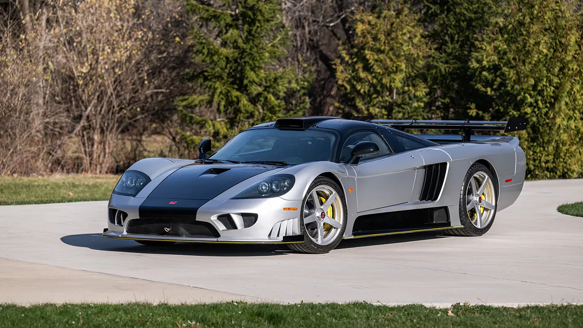 Cette supercar Saleen S7 ultra-rare pourrait rapporter 1,1 million de dollars aux enchères