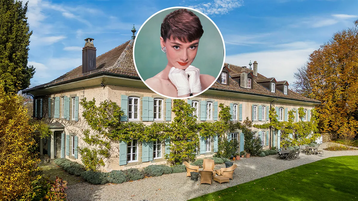 L'ancienne maison en Suisse d'Audrey Hepburn peut être à vous pour 21 millions de dollars