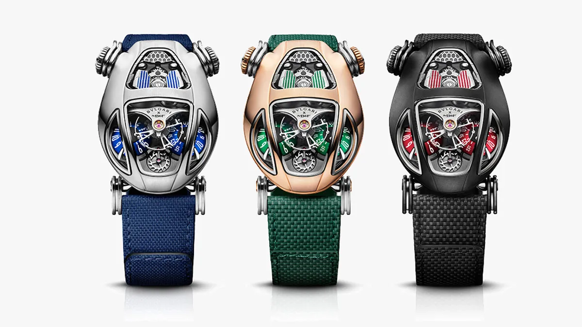 Bulgari et MB &amp; F viennent de laisser tomber une montre sauvage «serpenti» pour les hommes