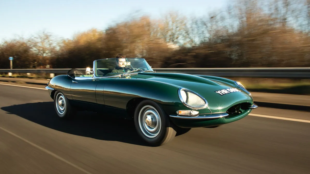 Premier entraînement: ce Type E-Type Jaguar 1967 ajoute plus de punch au personnage du classique