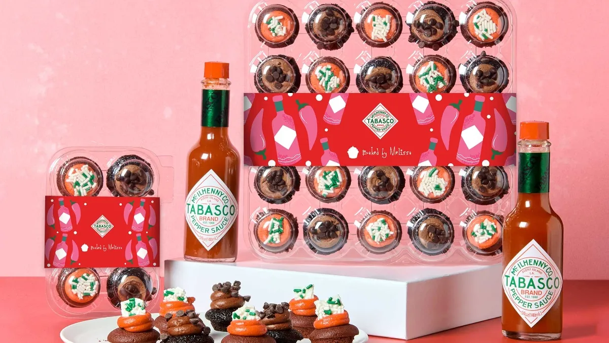 La collaboration Tabasco x Baked by Melissa propose des cupcakes sucrés et épicés pour la Saint-Valentin