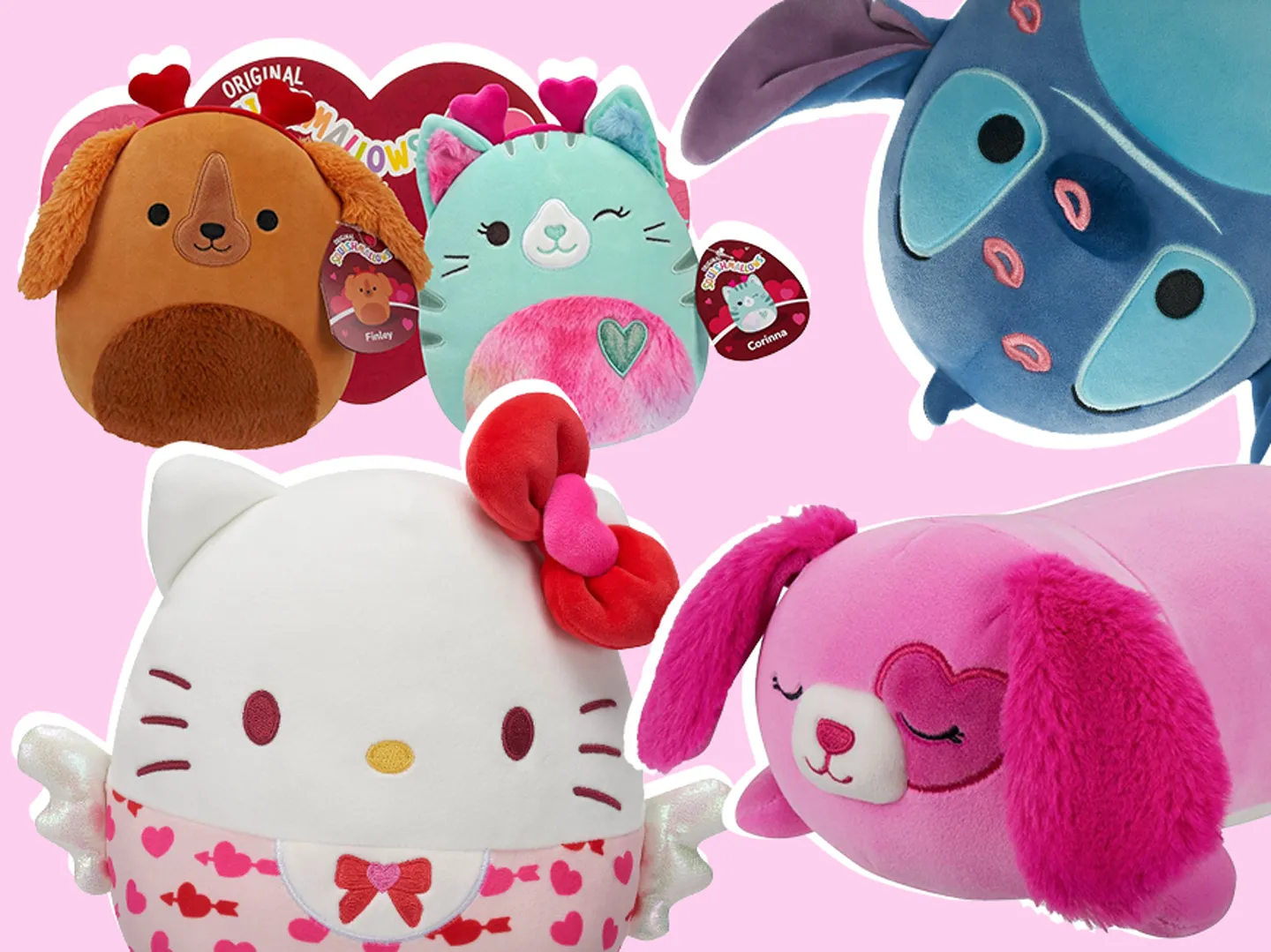 Où trouver les Squishmallows de la Saint-Valentin les plus adorables de Disney, Sanrio et plus (à partir de 10 $ !)